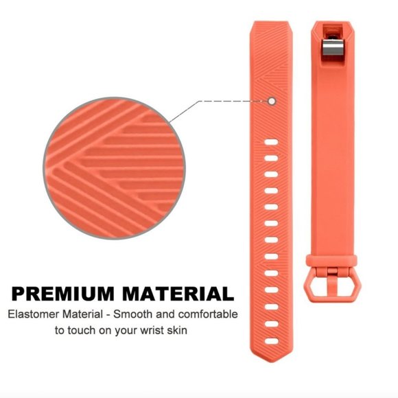NEW Band for FitBit Alta / Alta HR - ORANGE - size Large - Picture 3 of 6